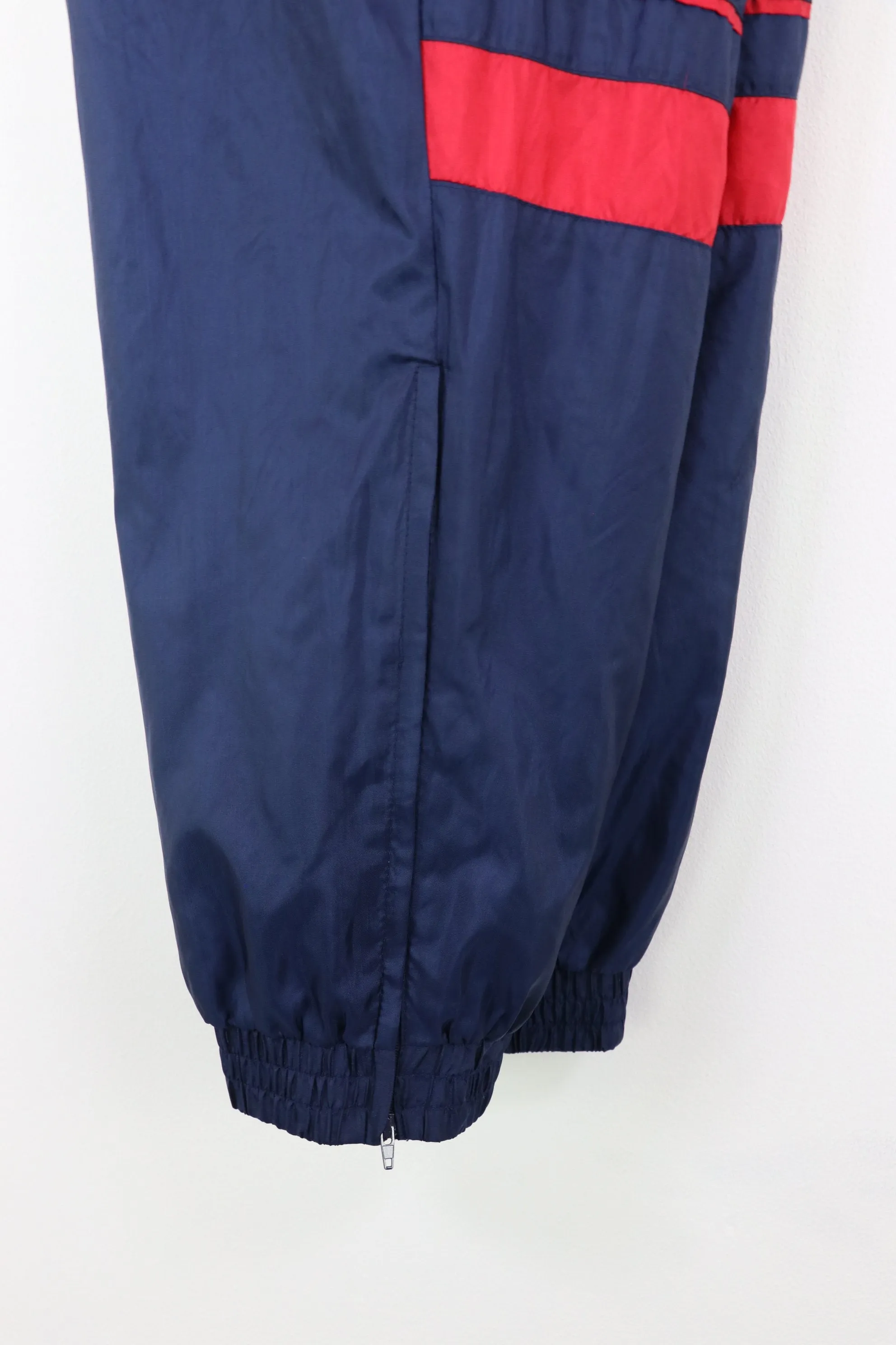 Adidas Full Shell Suit Navy/Red XXL