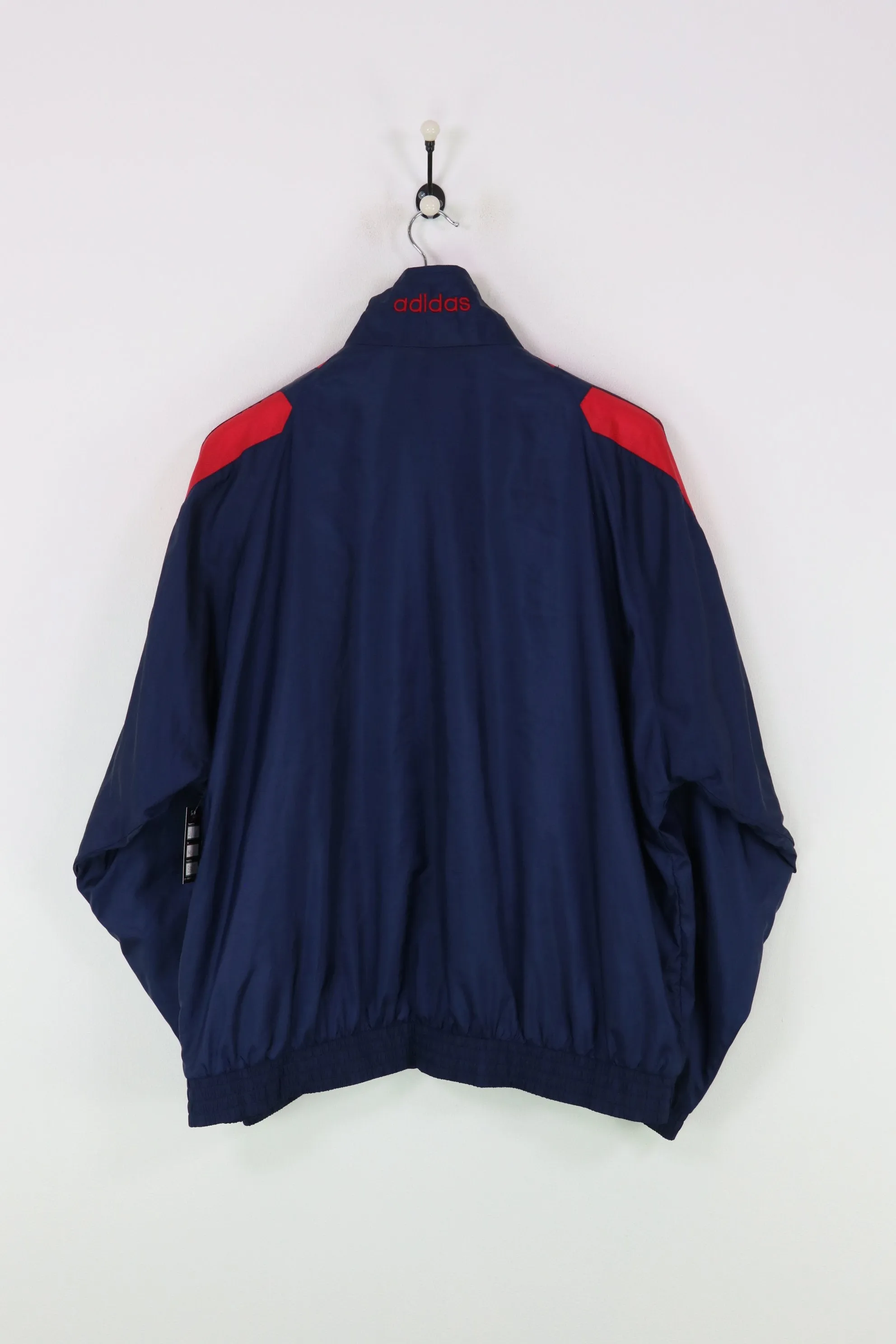 Adidas Full Shell Suit Navy/Red XXL