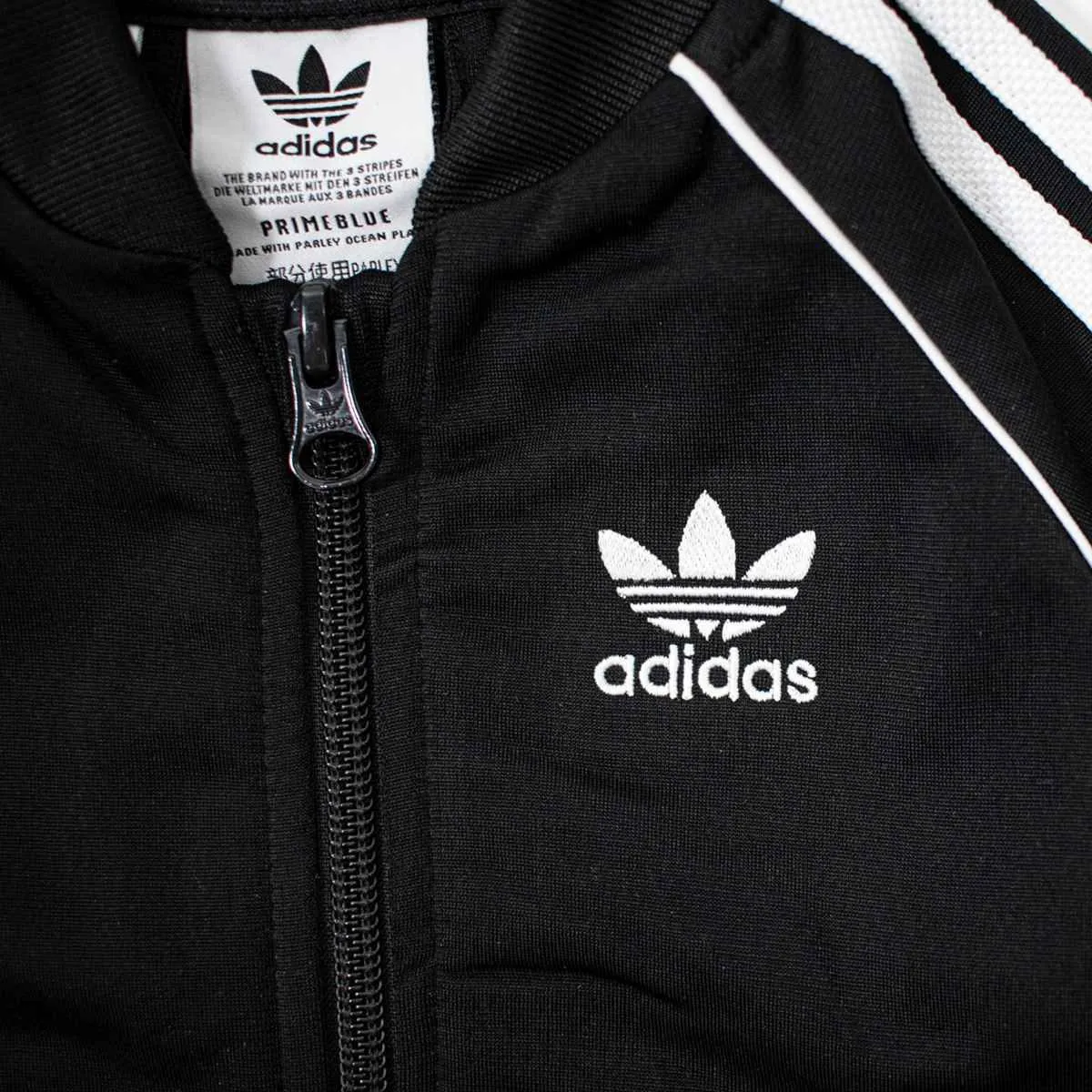 Adidas Infant Superstar Tracksuit Anzug GN8441 - schwarz-weiss