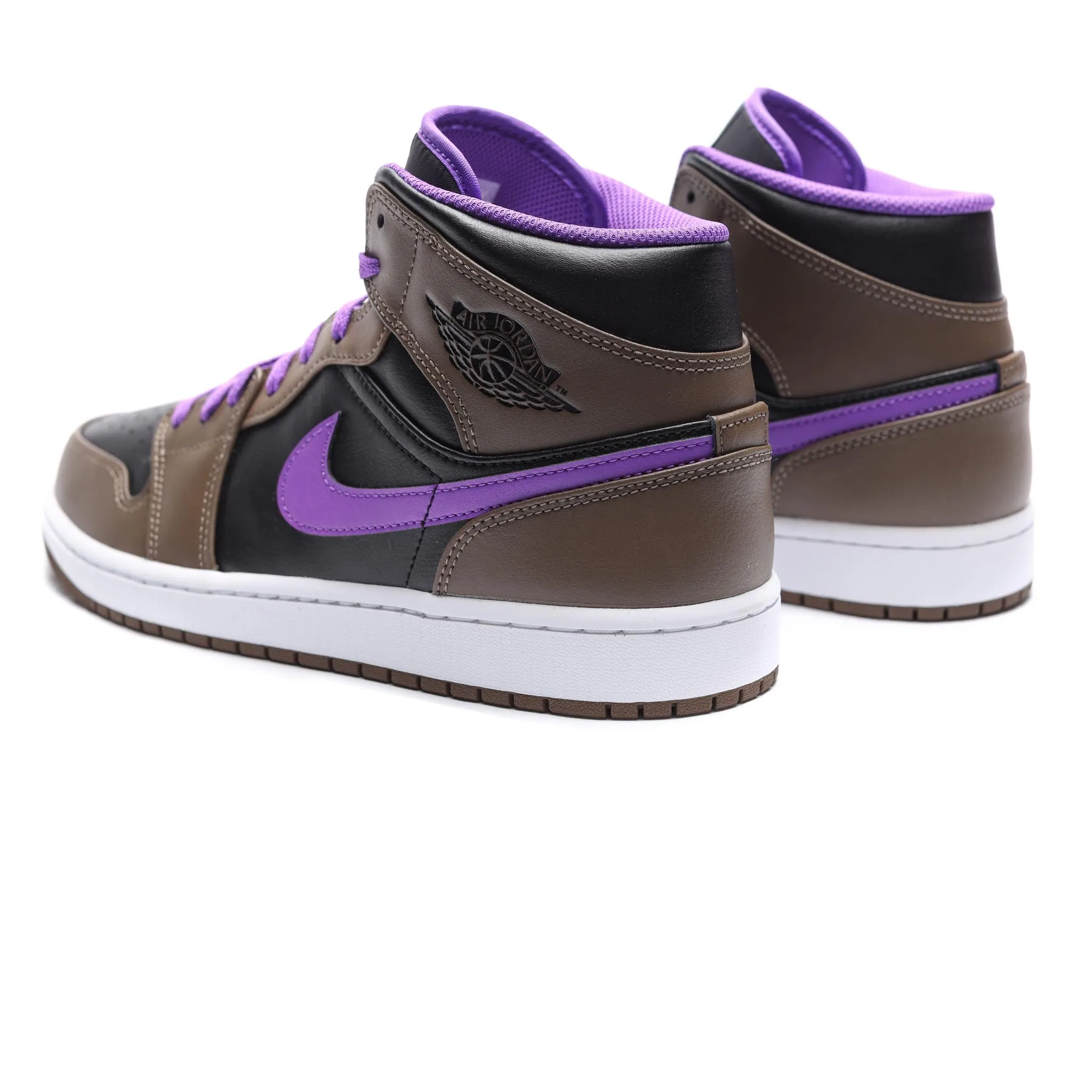 Air Jordan 1 Mid 'Purple Mocha'