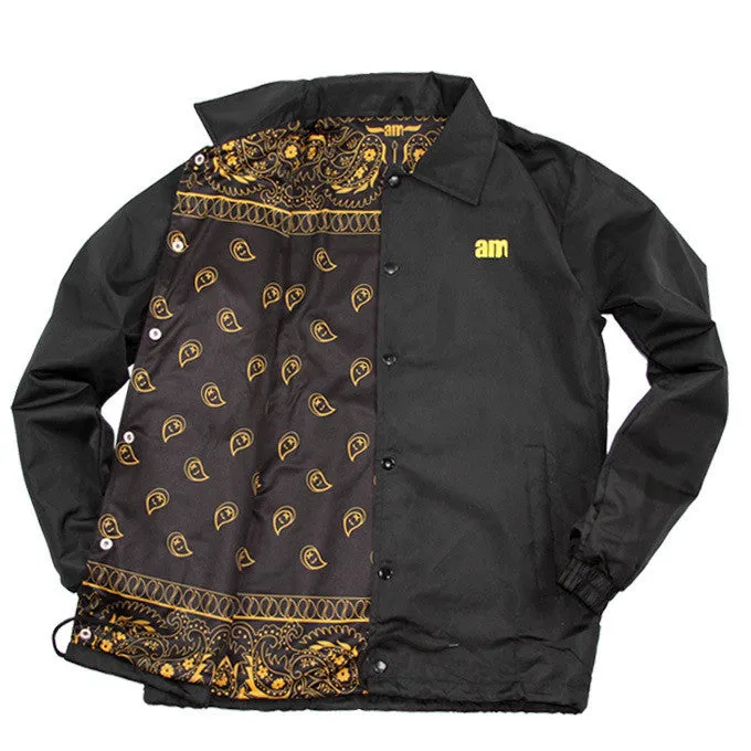 AM Aftermidnight NYC AM Coaches Jacket Black