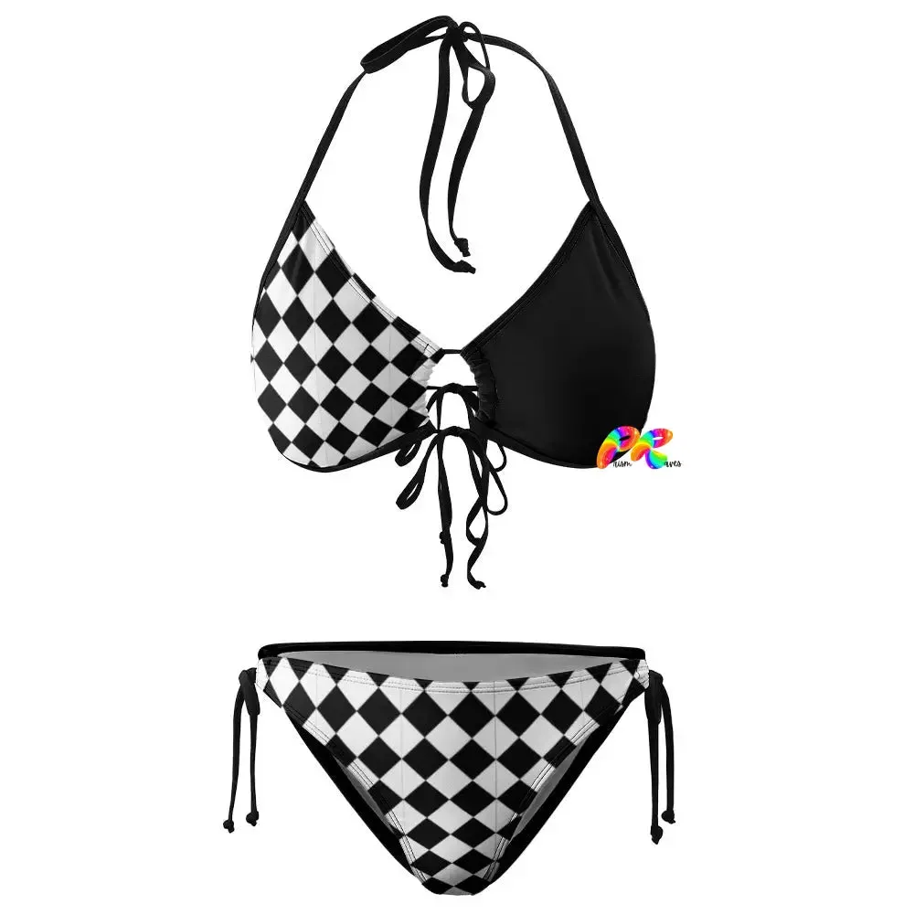 Argyle Plus Size Bikini