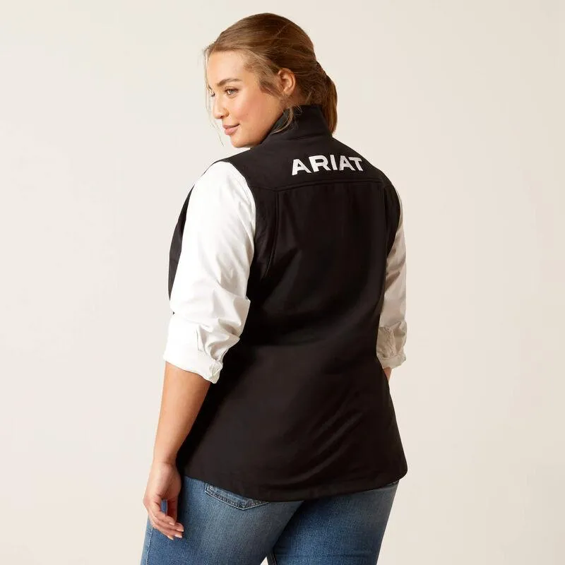 Ariat Women's Black New Team Softshell Vest 10020762