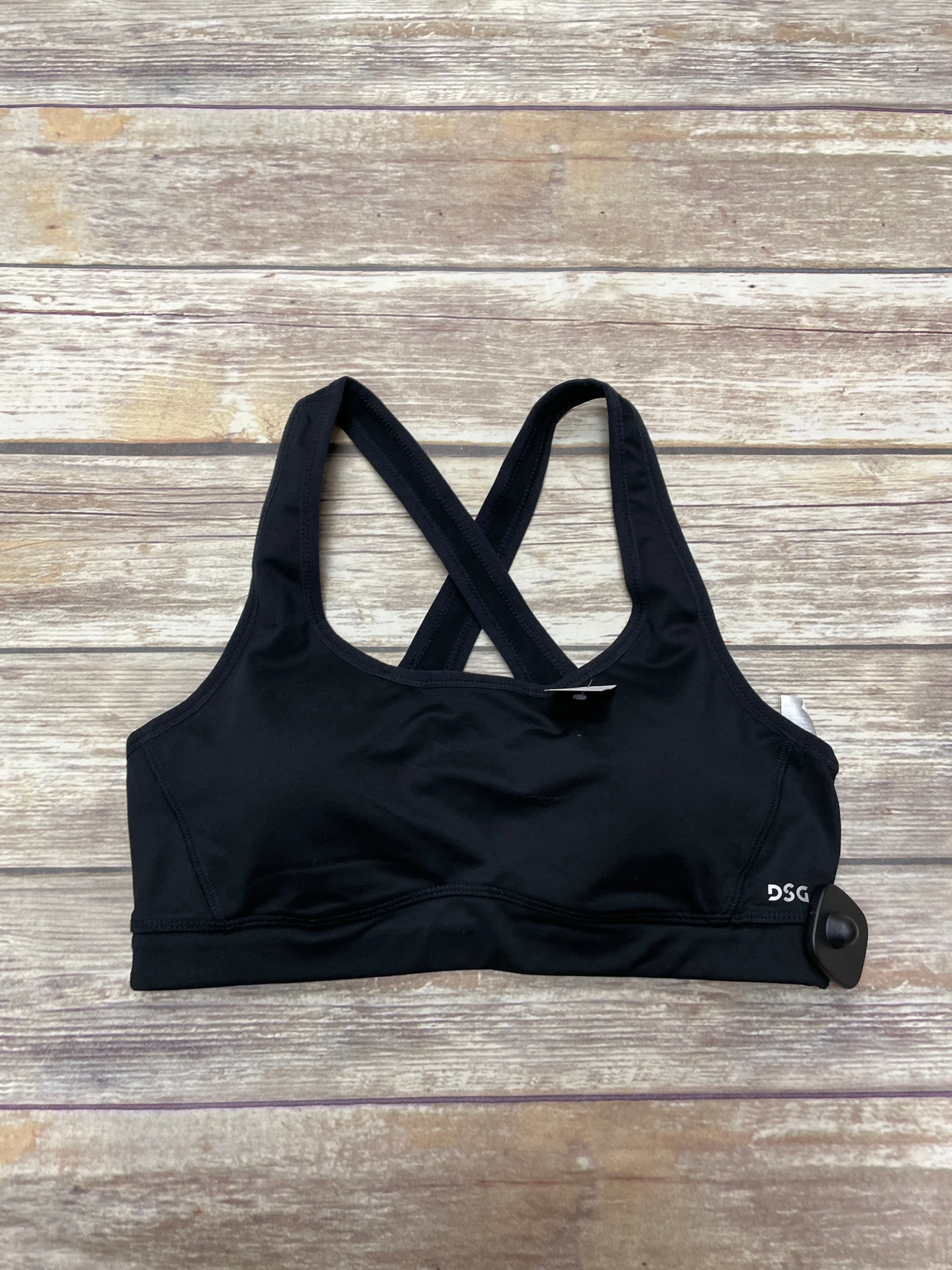 Athletic Bra By Clothes Mentor In Black, Size: M