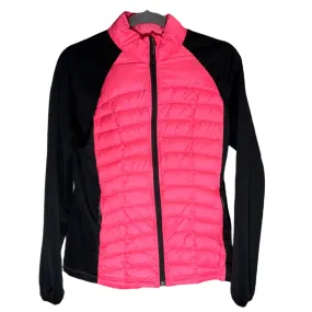 Athletic Jacket By Clothes Mentor In Black & Pink, Size: S