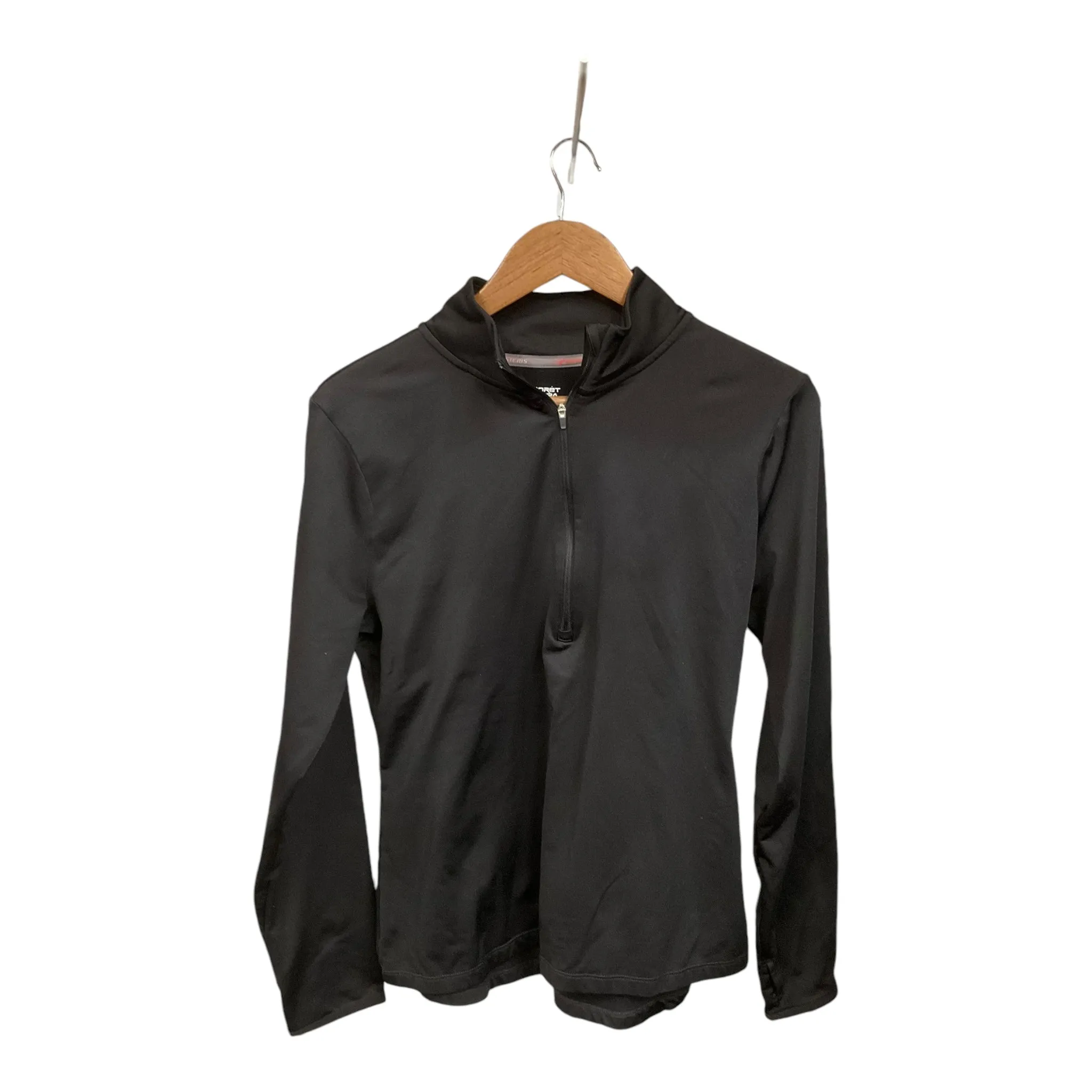 Athletic Jacket By Clothes Mentor In Black, Size: L