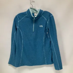 Athletic Sweatshirt Collar By The North Face In Blue, Size: L