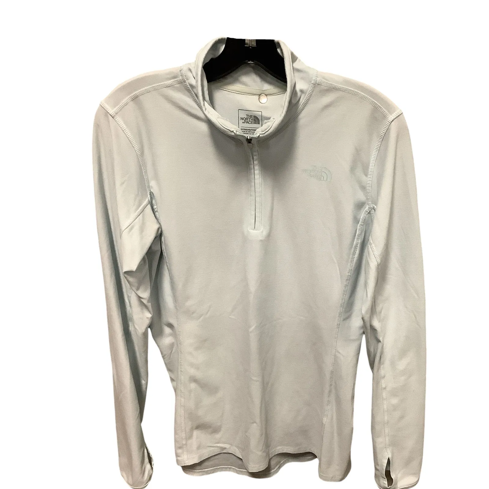 Athletic Top Long Sleeve Collar By North Face  Size: M