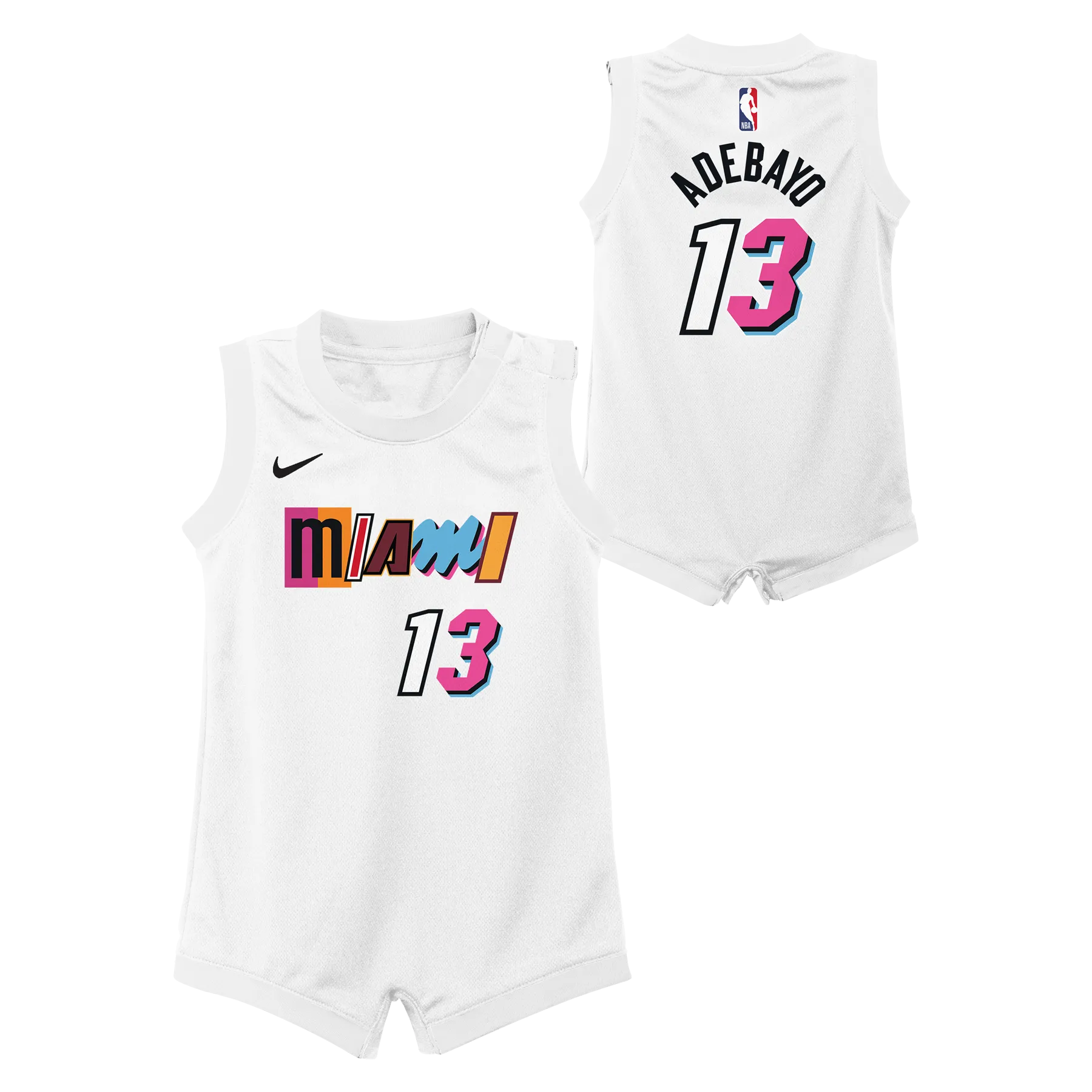 Bam Adebayo Nike Miami Mashup Vol. 2 Newborn Jersey