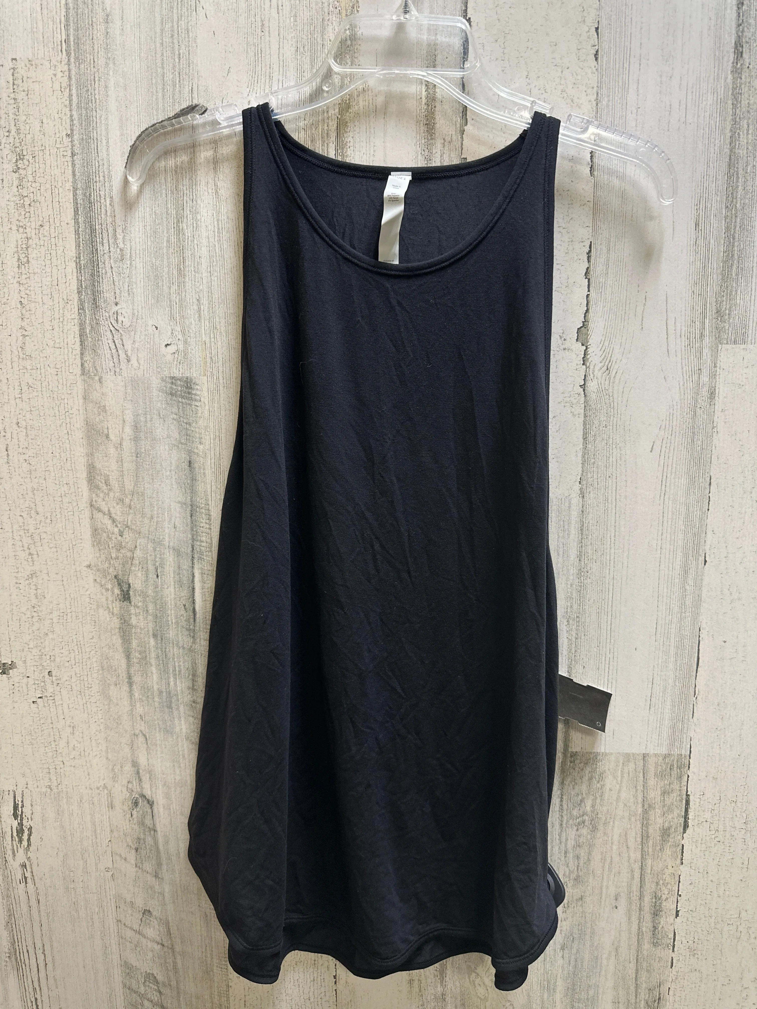 Black Athletic Tank Top Clothes Mentor, Size L