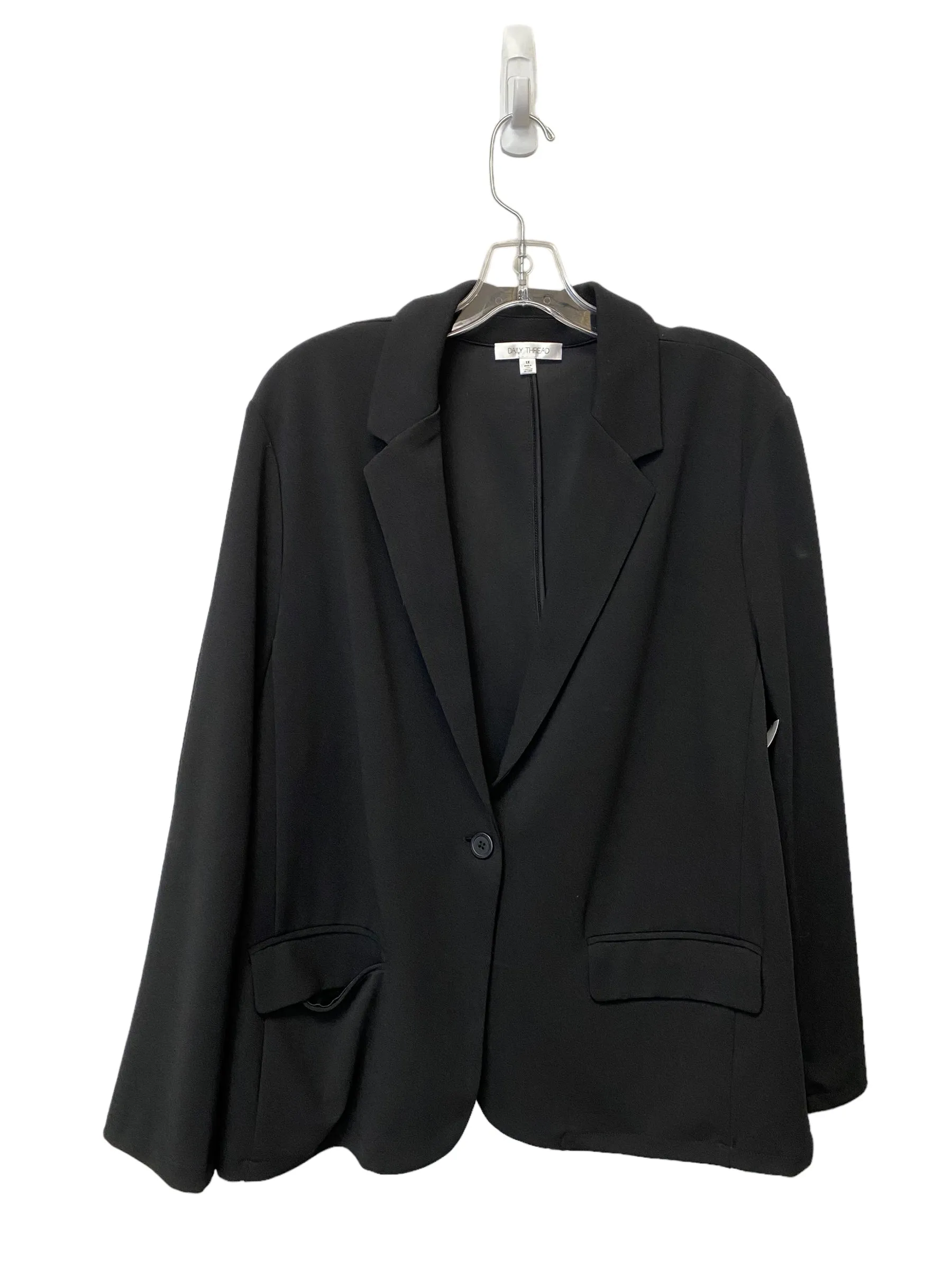 Black Blazer Clothes Mentor, Size 1x