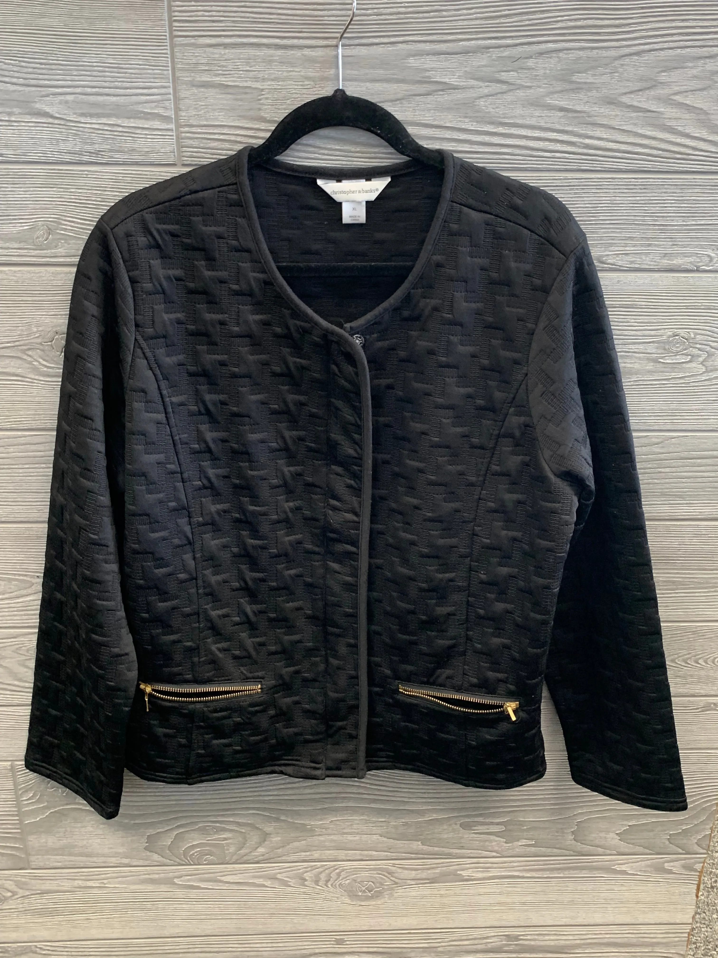 Black Jacket Other Christopher And Banks, Size Xl