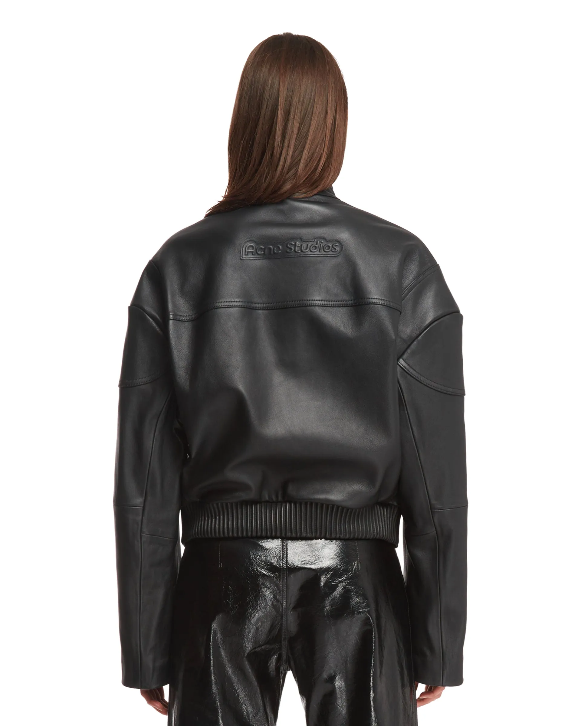 Black Leather Biker Jacket