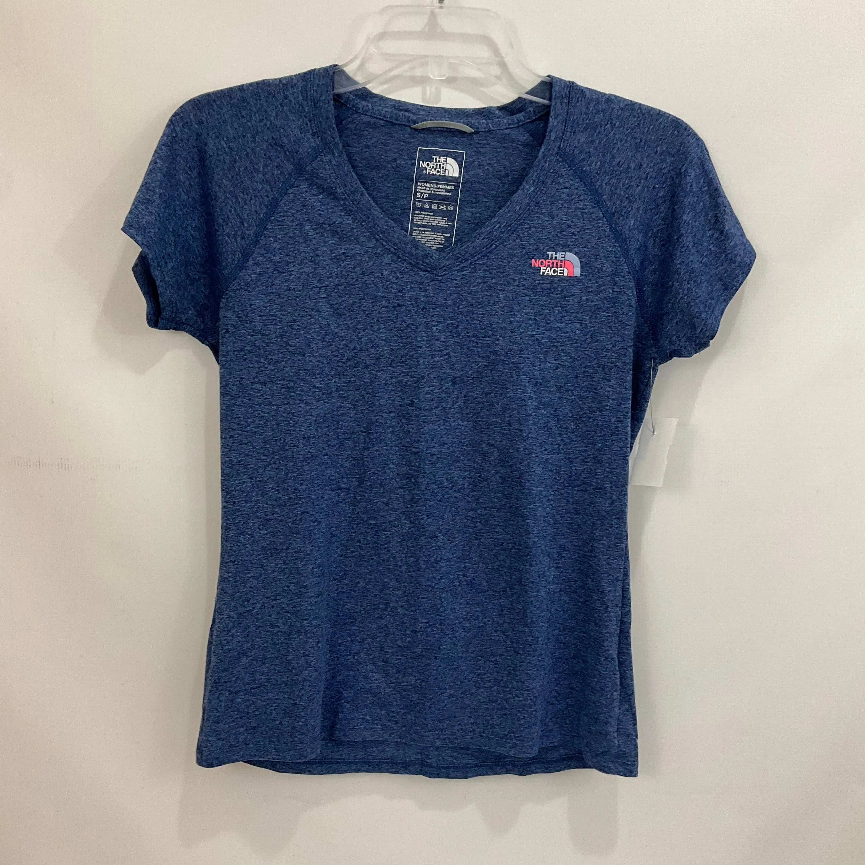 Blue Athletic Top Short Sleeve The North Face, Size S