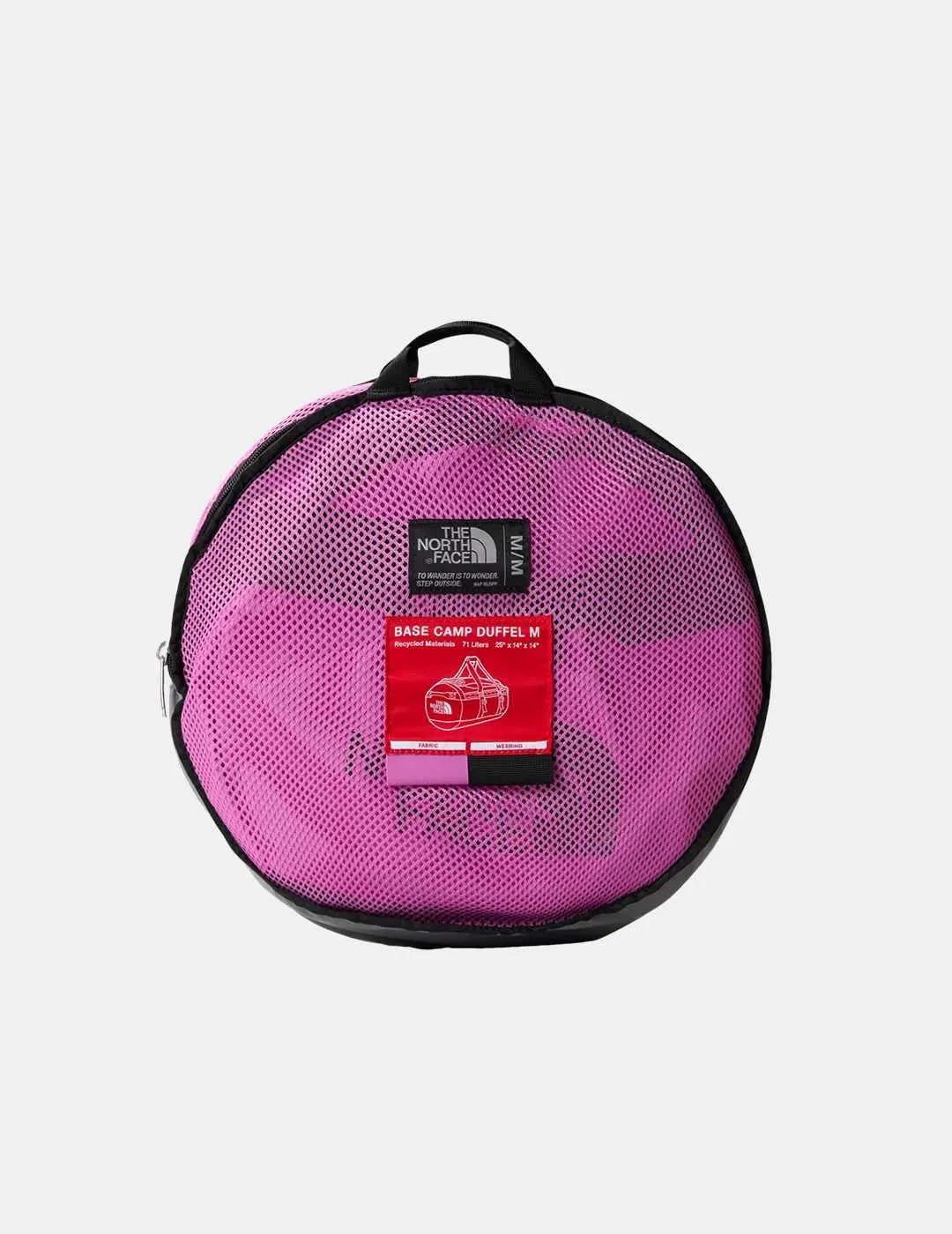 Bolsa The North Face Base Camp Duffel M Rosa