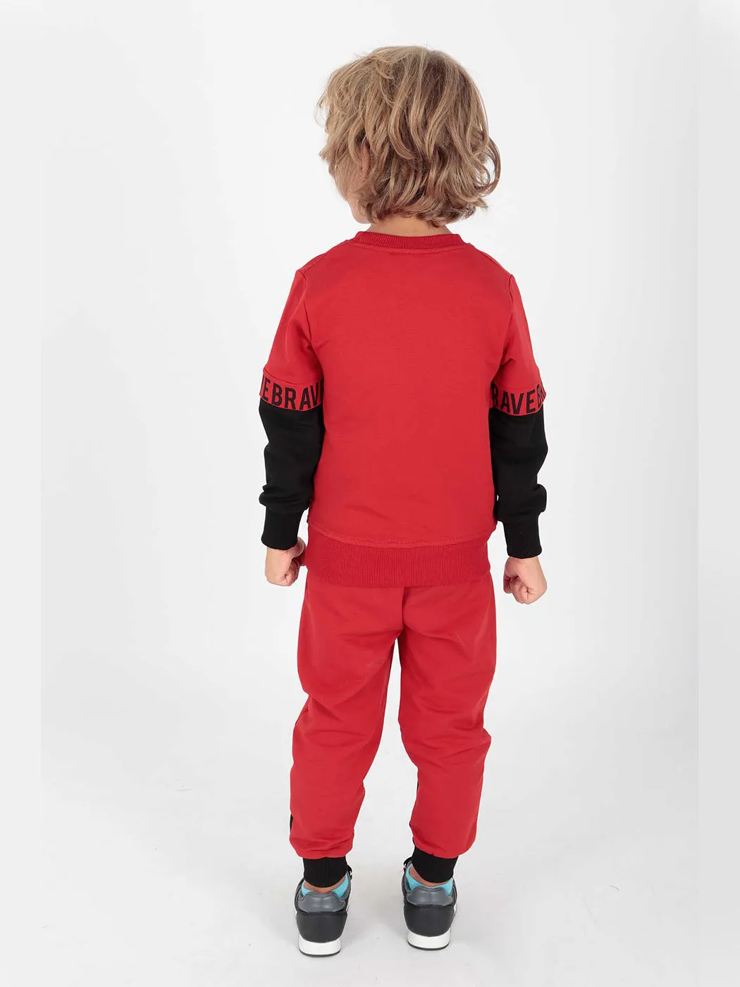 Boy Brave Printed Tracksuit Team AK2231