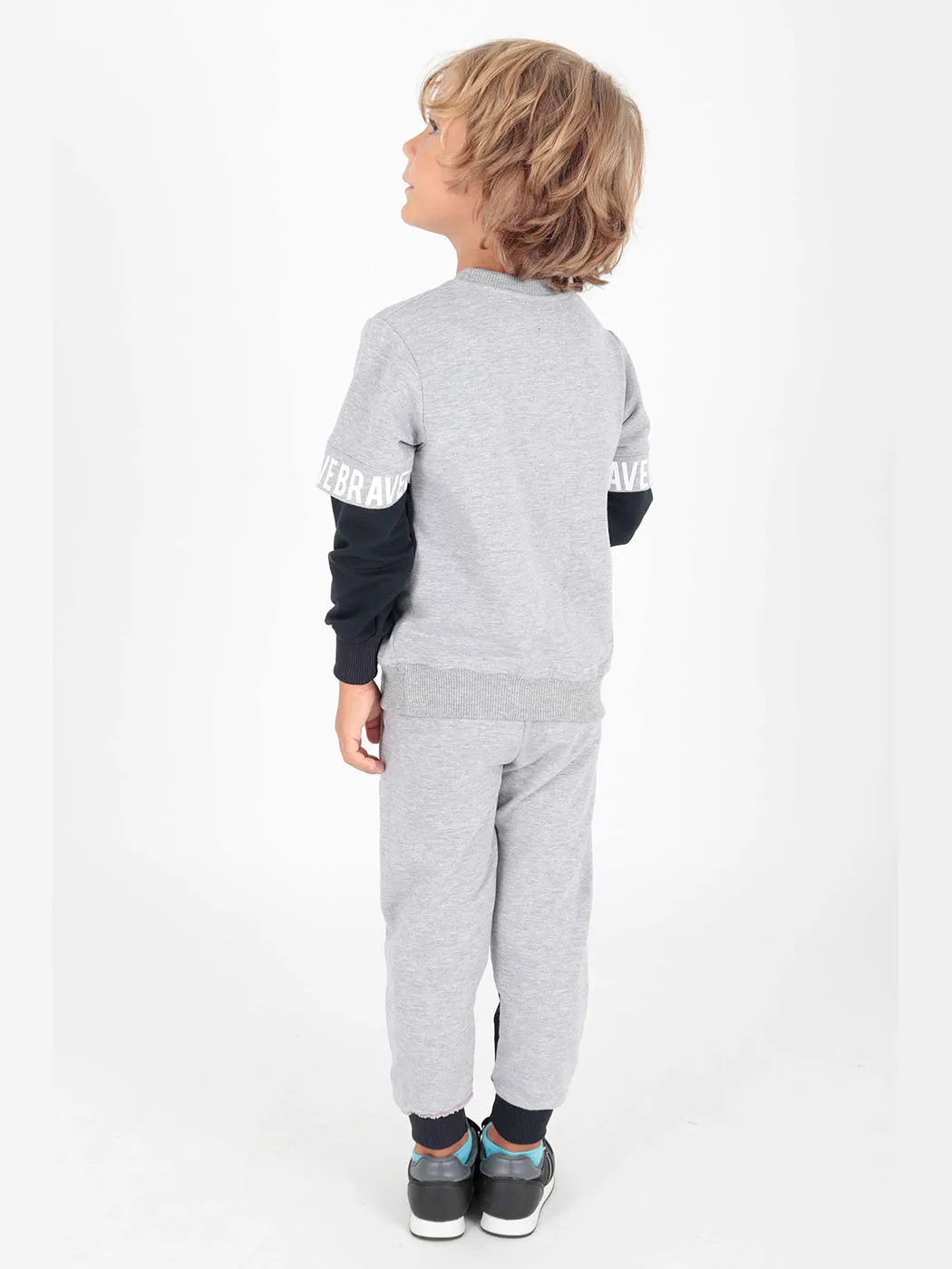 Boy Brave Printed Tracksuit Team AK2231