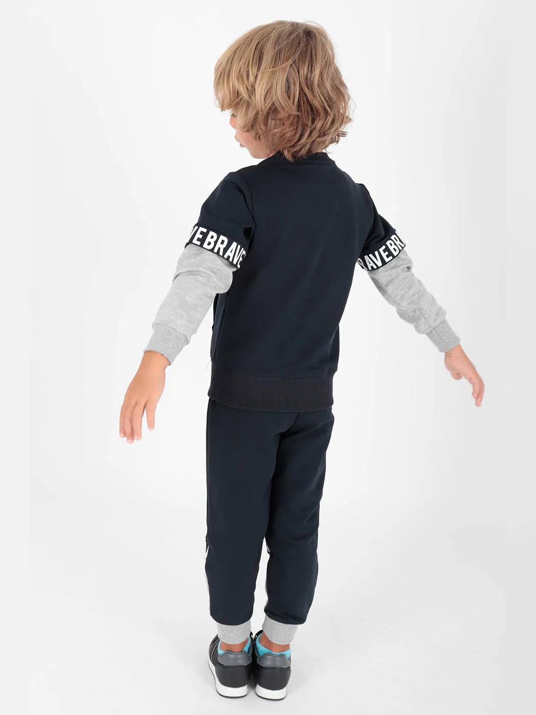 Boy Brave Printed Tracksuit Team AK2231