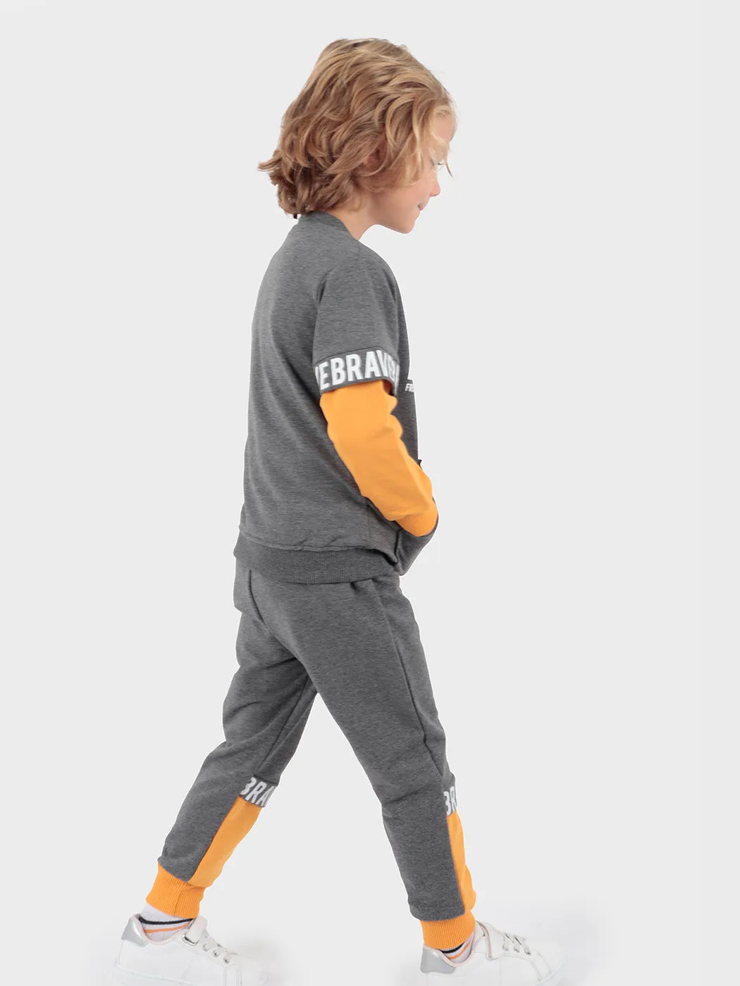 Boy Brave Printed Tracksuit Team AK2231