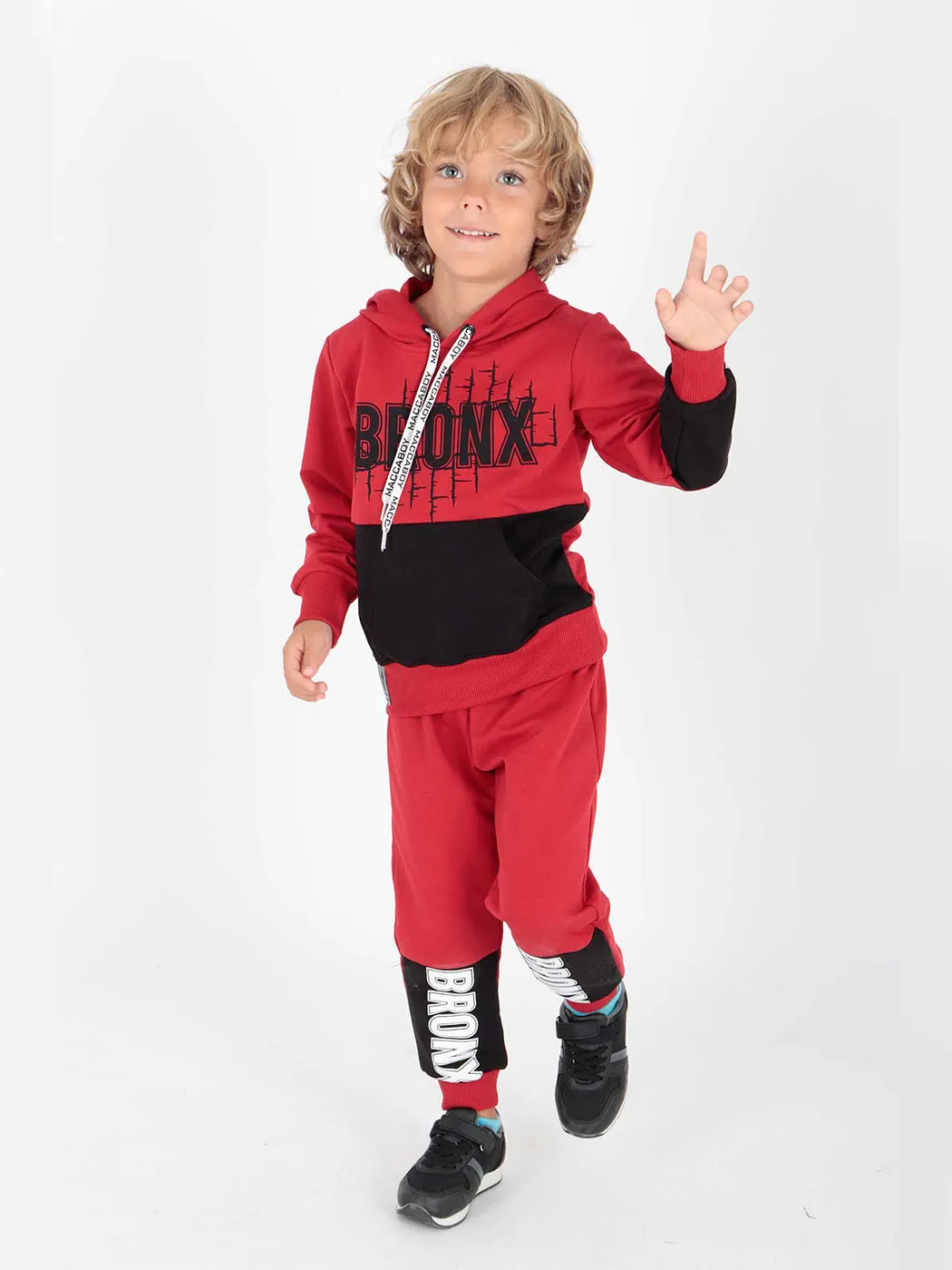 Boy Bronx Printed Tracksuit Team AK2235