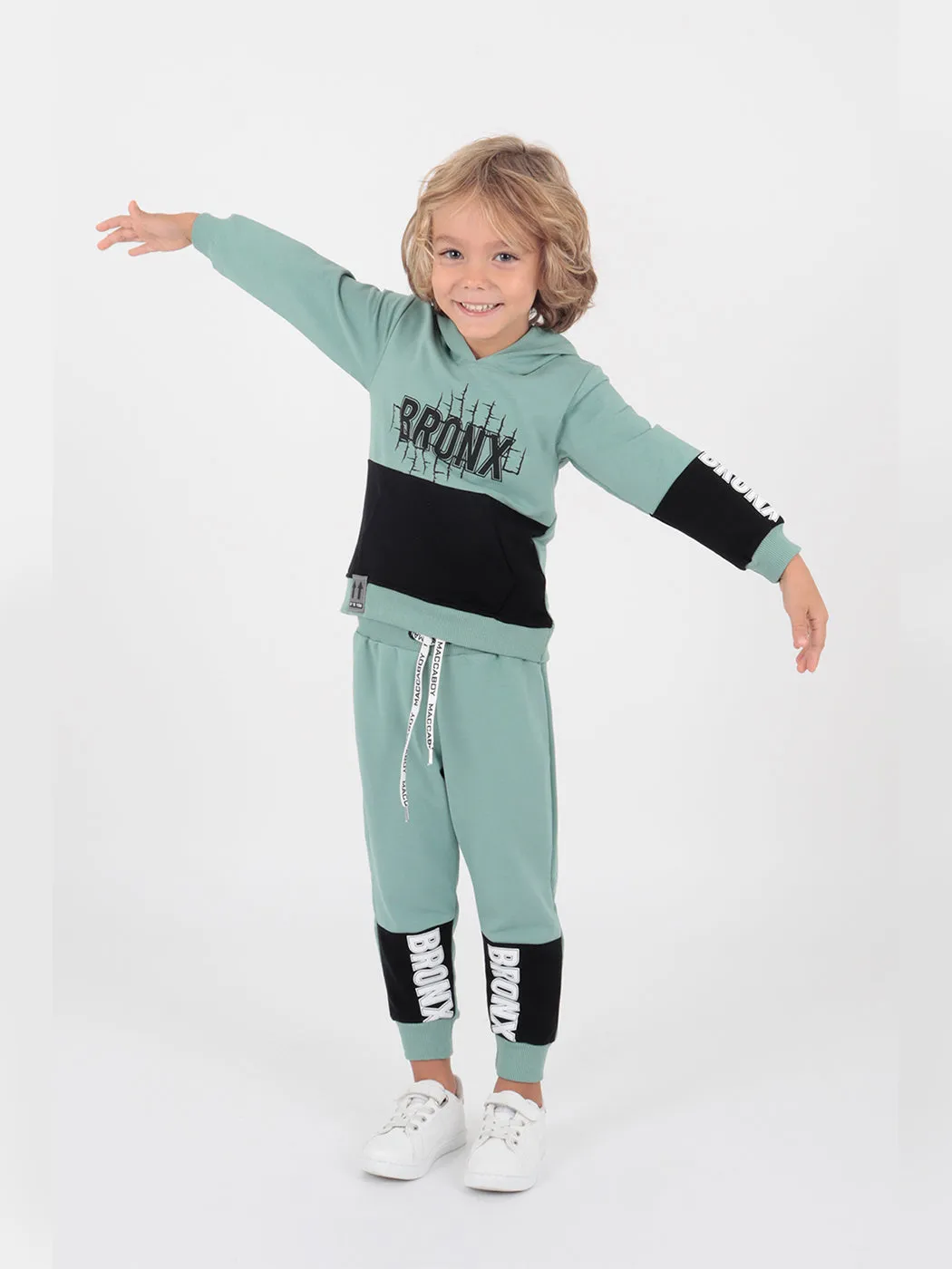 Boy Bronx Printed Tracksuit Team AK2235