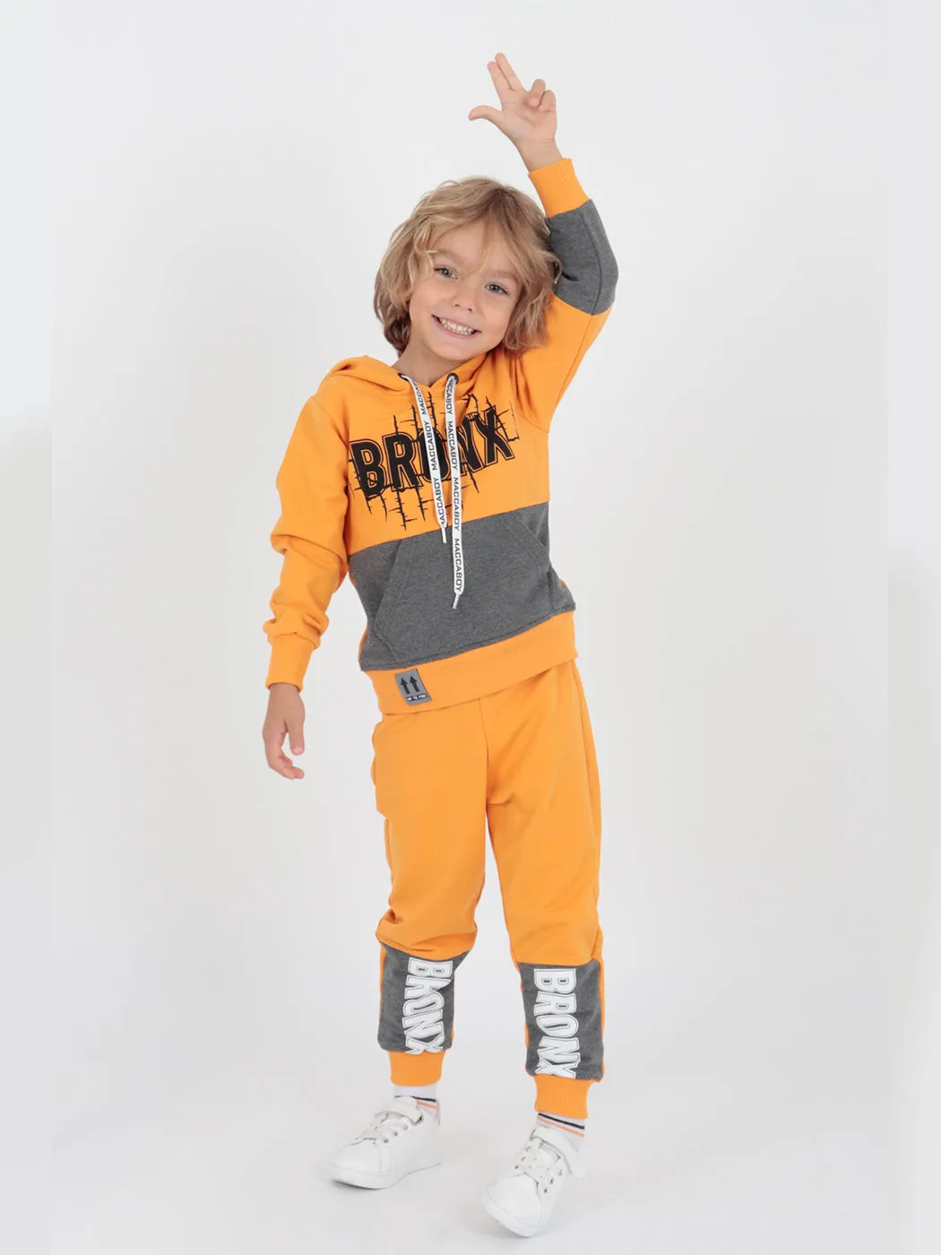 Boy Bronx Printed Tracksuit Team AK2235