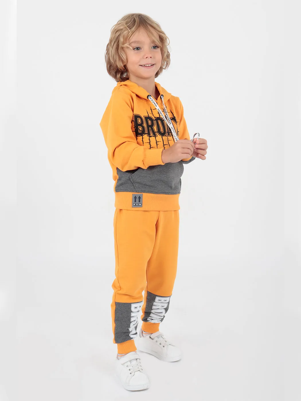 Boy Bronx Printed Tracksuit Team AK2235