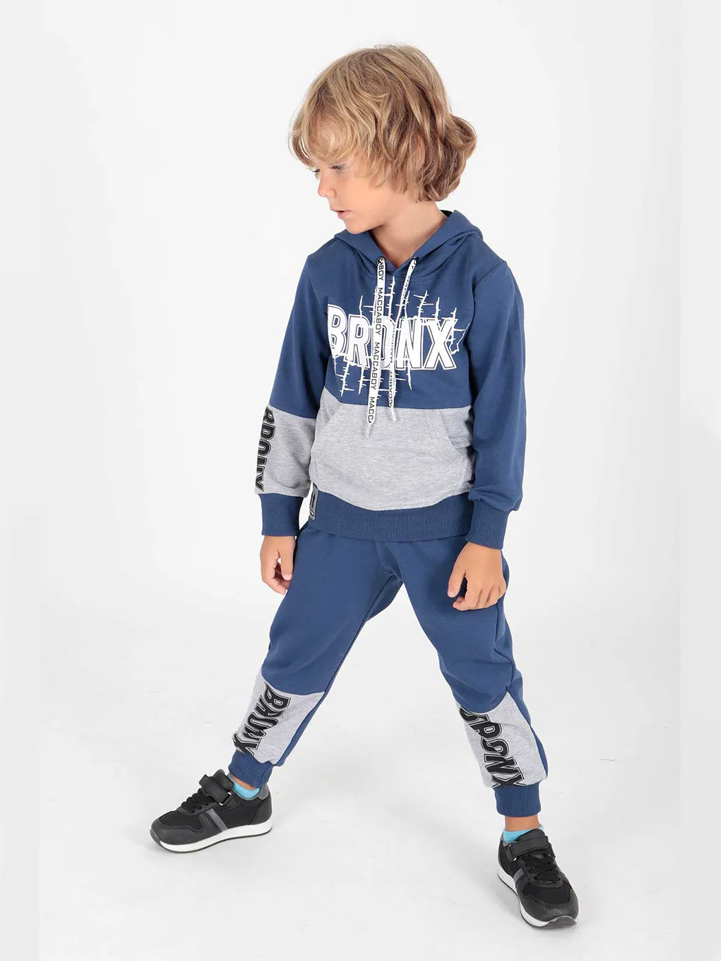 Boy Bronx Printed Tracksuit Team AK2235