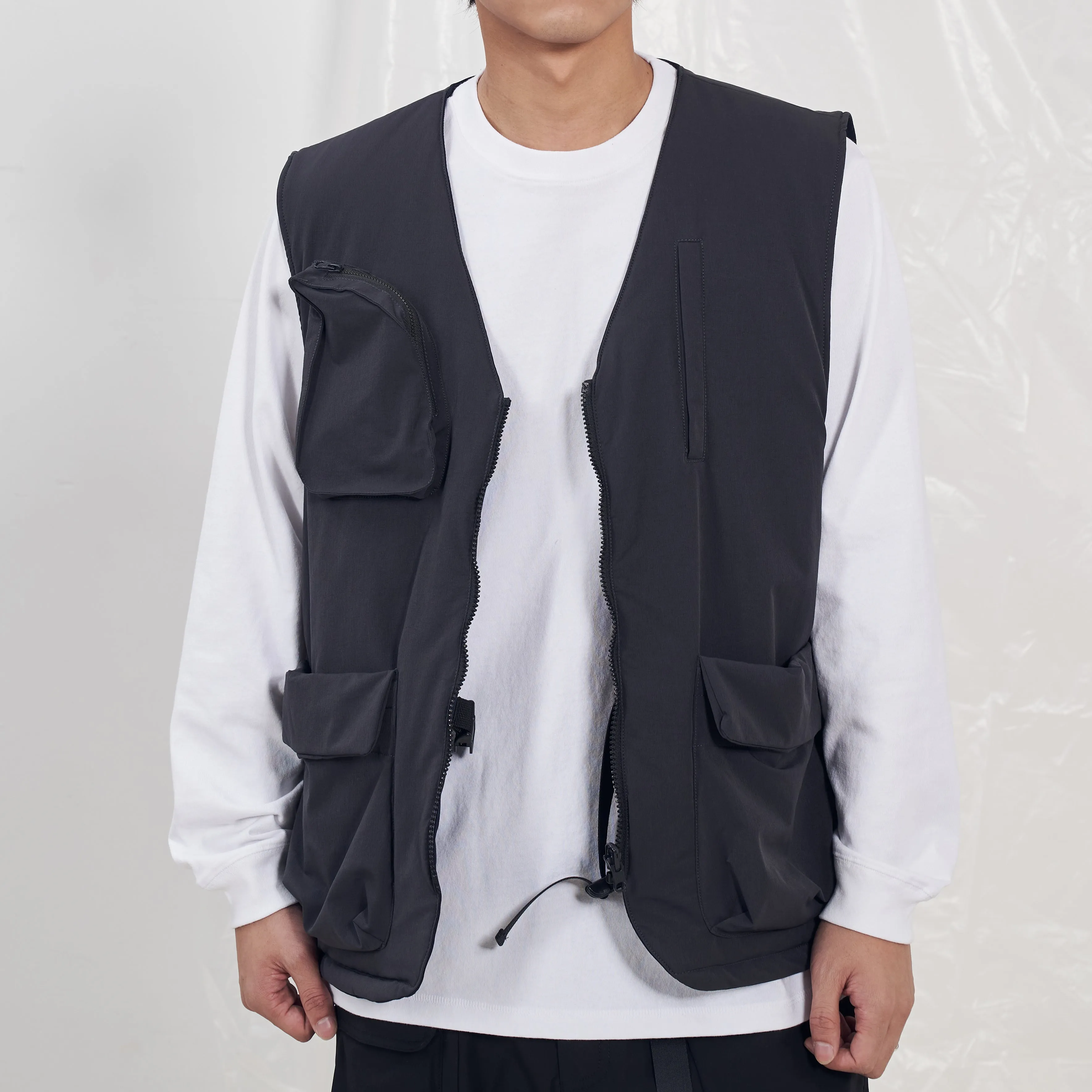 Boysnextdoor Reversible Vest Black