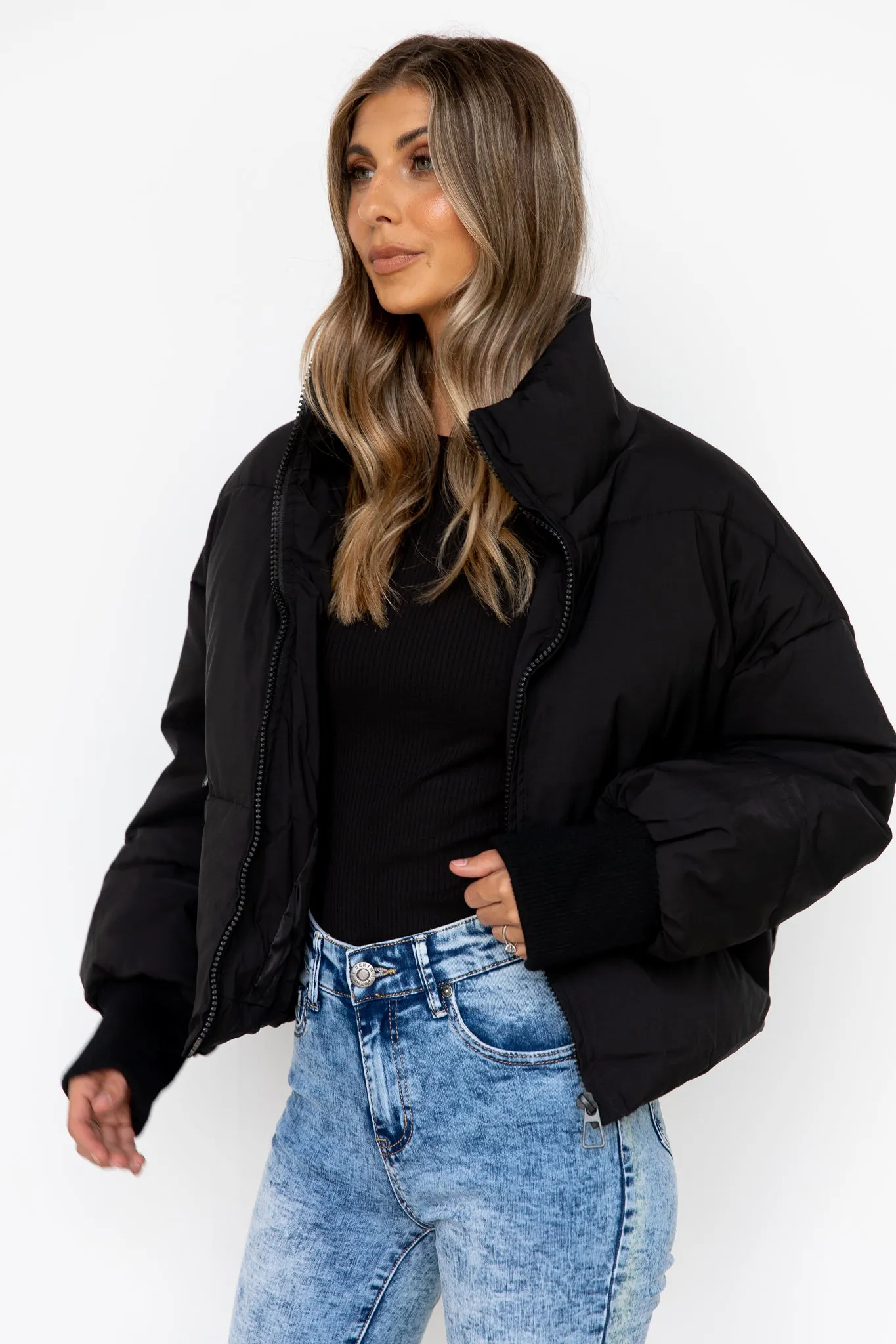 Bronte Puffer Jacket - Black