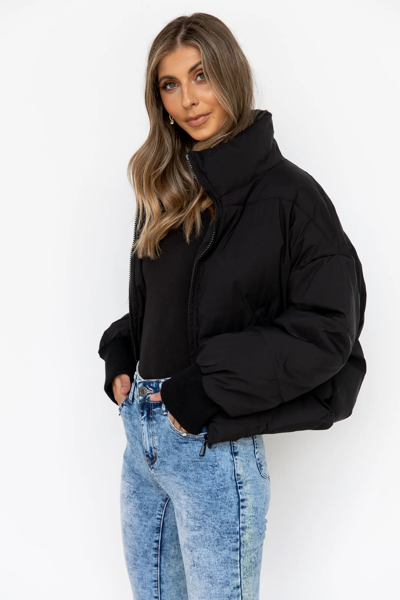 Bronte Puffer Jacket - Black