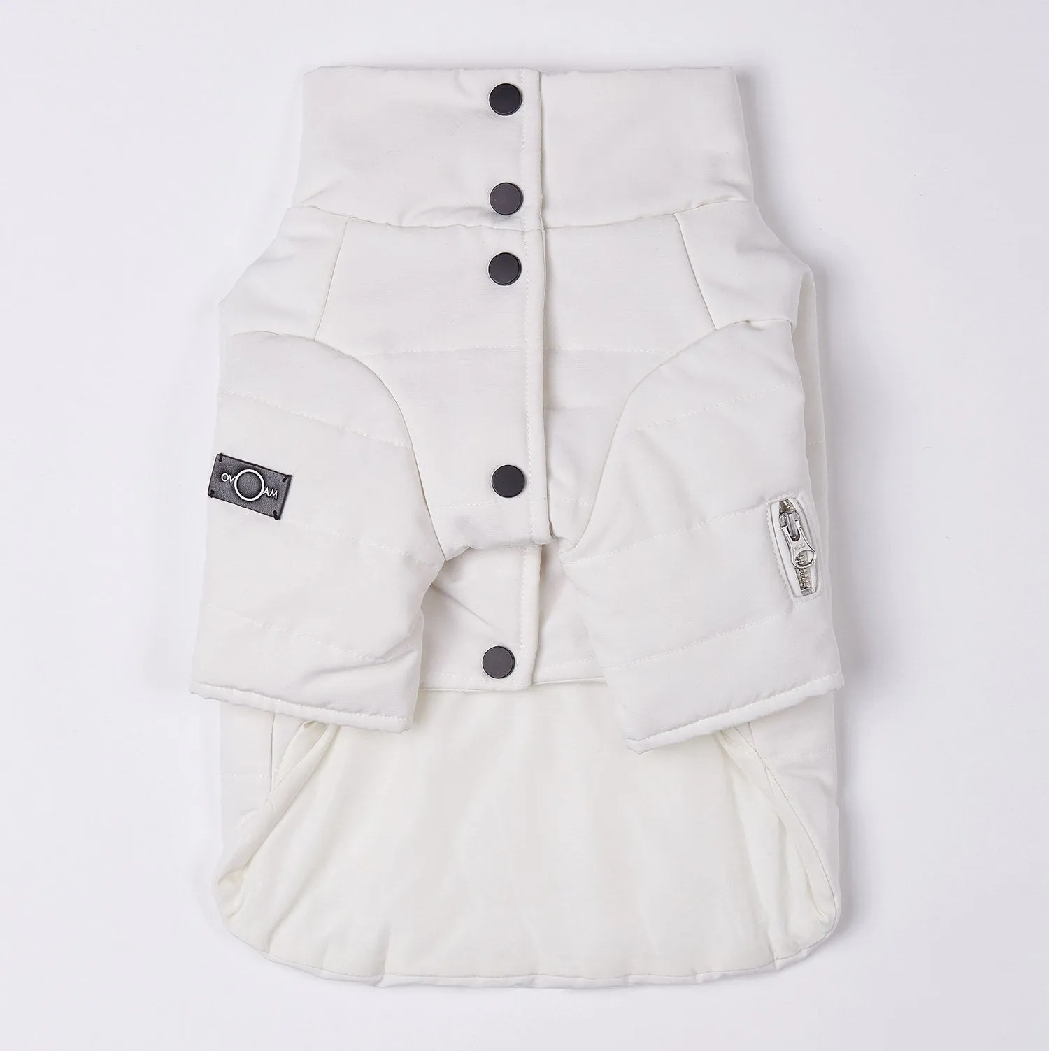 Button Up Puffer Jacket