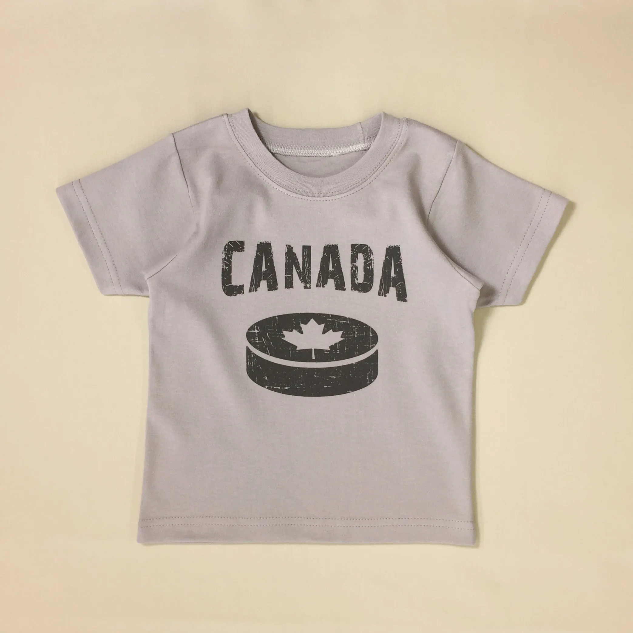 Canadian Hockey Puck Tee