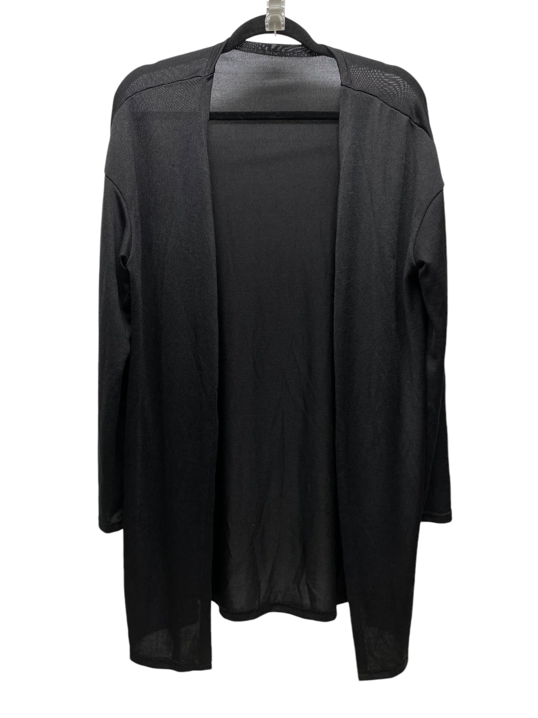 Cardigan By Clothes Mentor In Black, Size: L