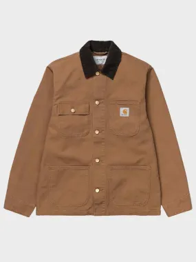 Carhartt Michigan Coat Hamilton Brown/Tobacco Rinse