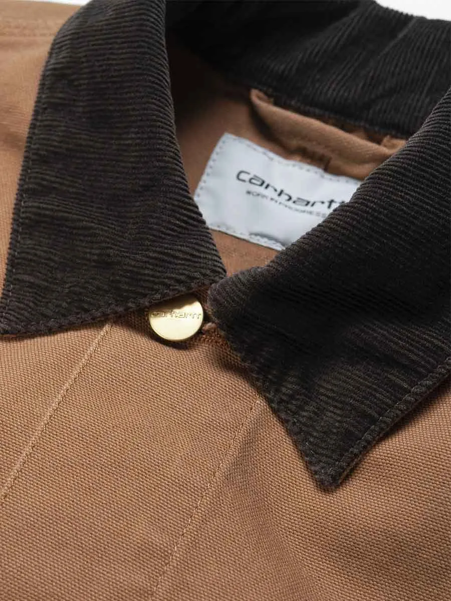 Carhartt Michigan Coat Hamilton Brown/Tobacco Rinse