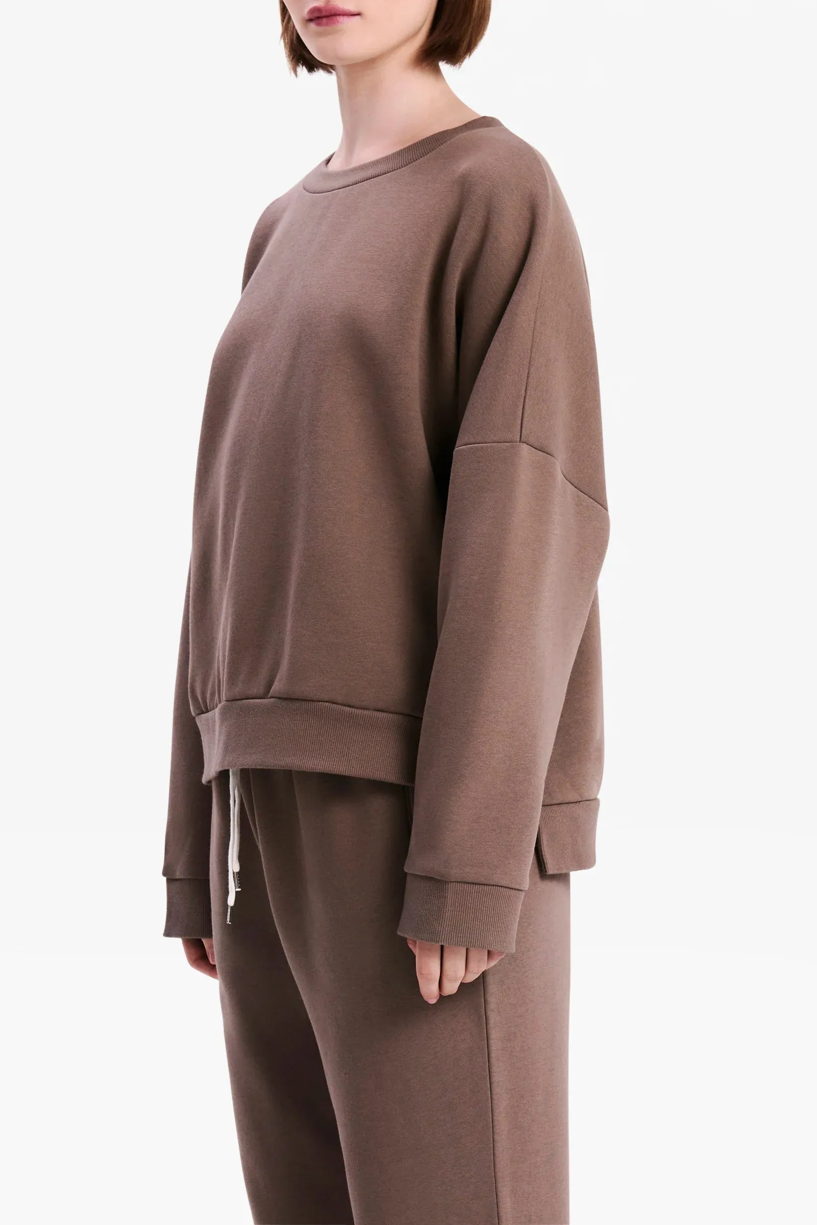 Carter Oversized Sweat Ash