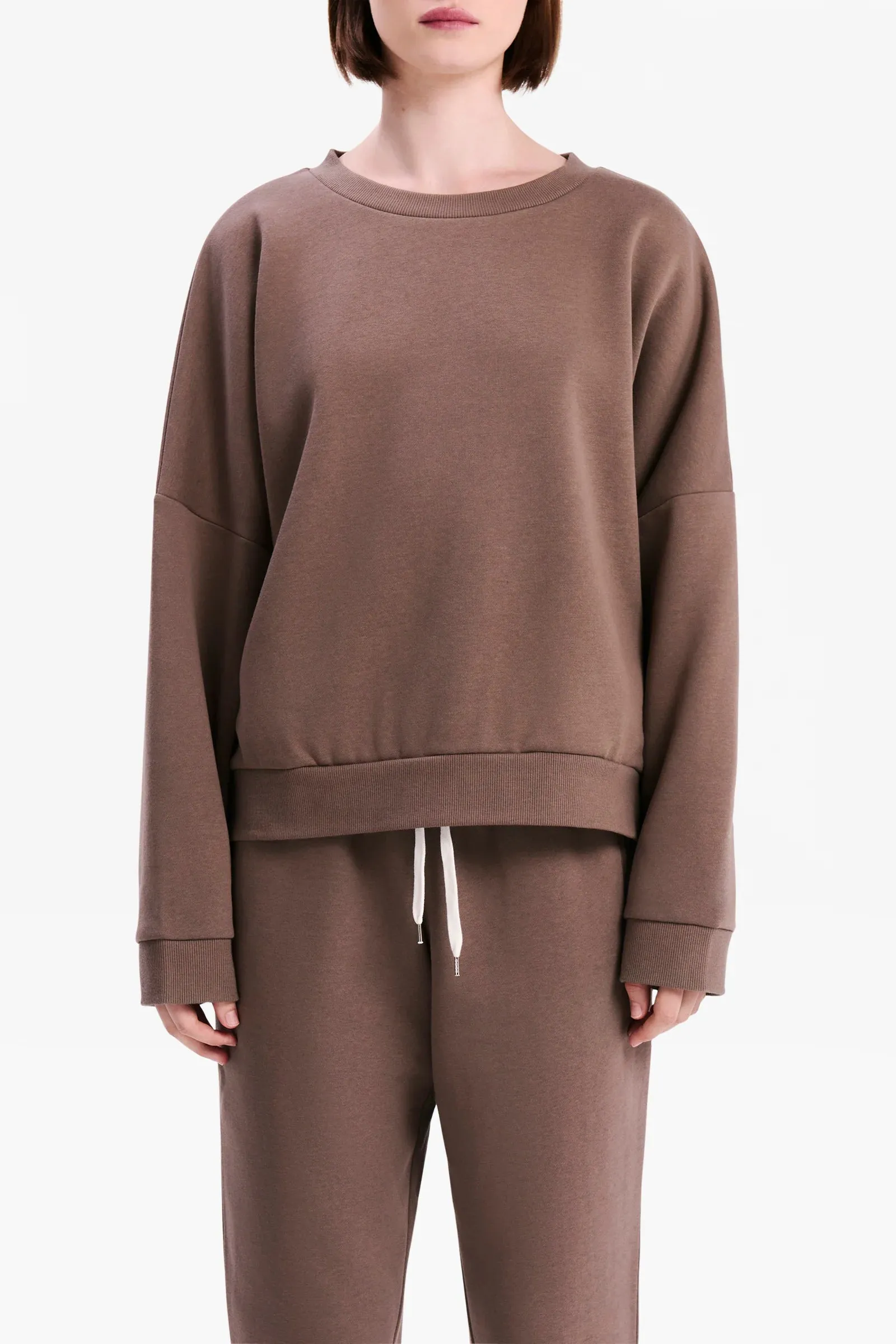 Carter Oversized Sweat Ash