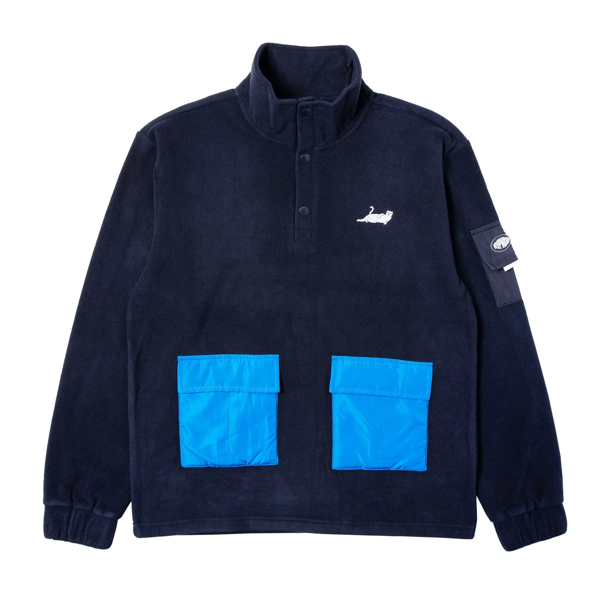 Castanza Brushed Fleece (Navy)