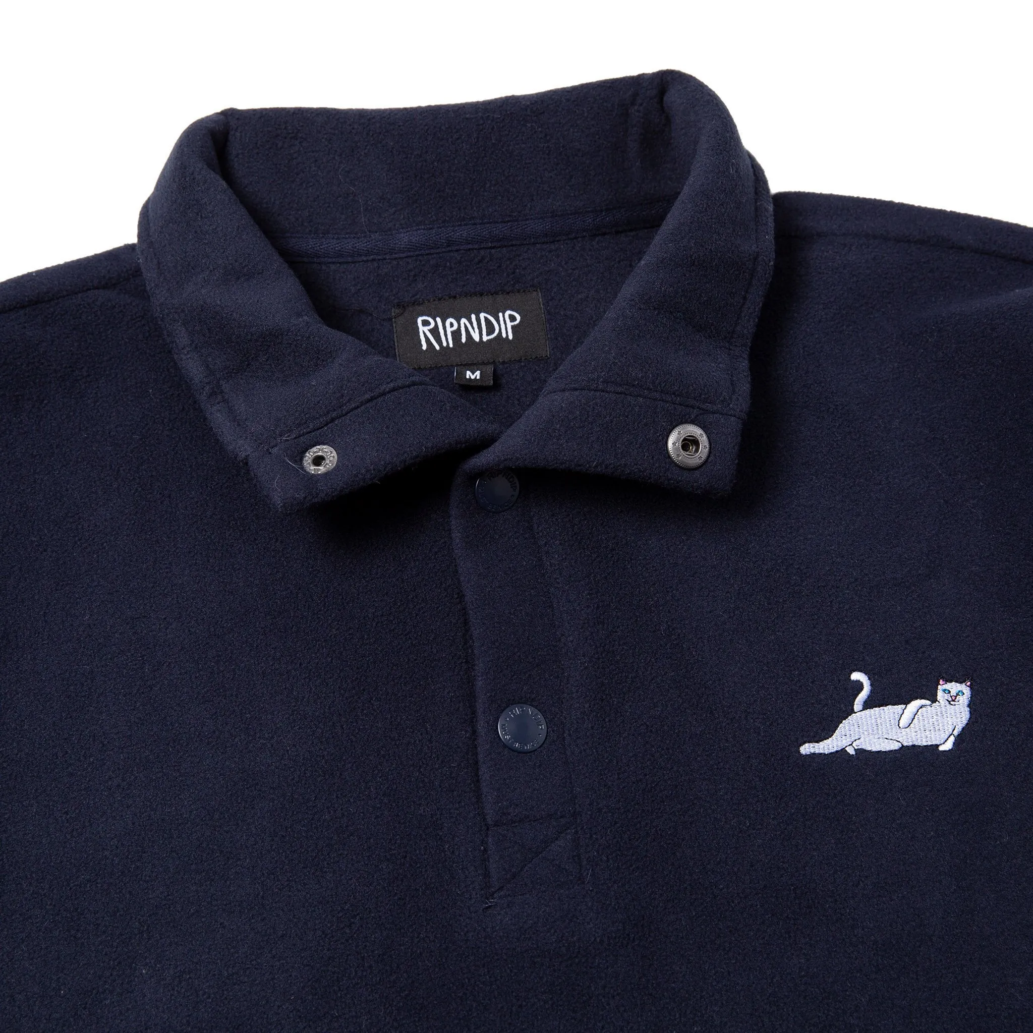 Castanza Brushed Fleece (Navy)