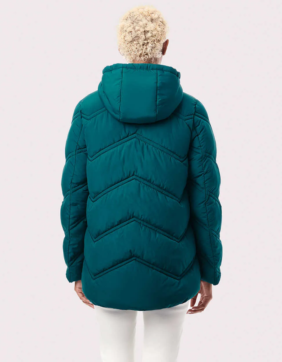 Classic Chevron Puffer Jacket