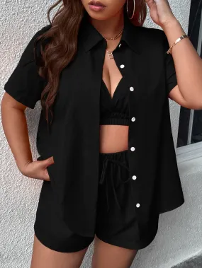 Conjunto Botões Plus Size