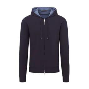 Corneliani Technical Tracksuit Top & Bottom (Navy)