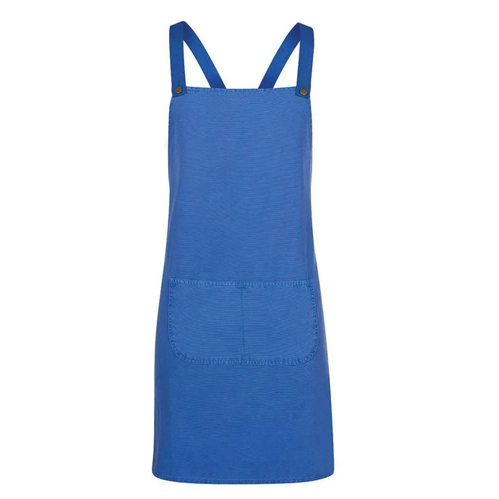 Cross Back Canvas Apron (Without Straps)