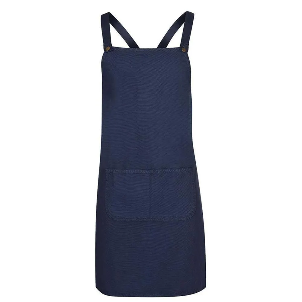 Cross Back Canvas Apron (Without Straps)