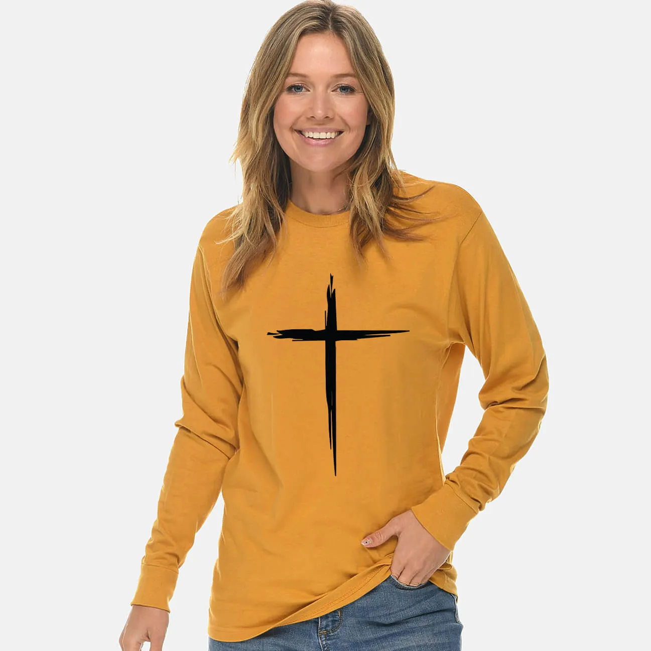 Cross Unisex Long Sleeve T Shirt