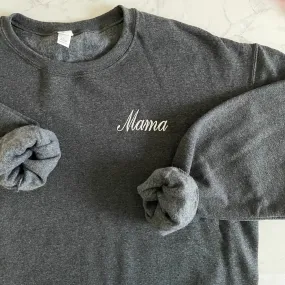 Customizable Mom & Grandma Name Sweatshirts