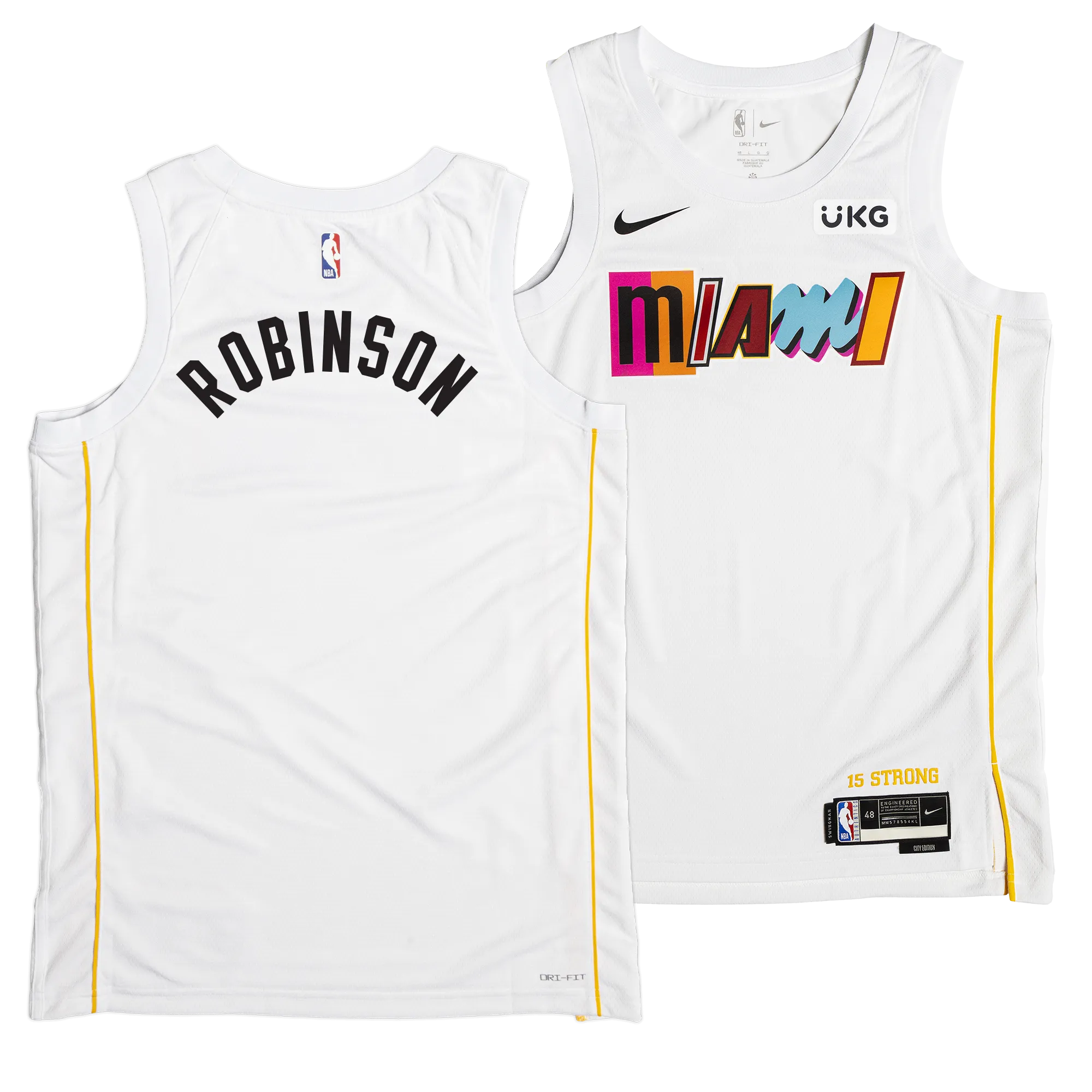 Duncan Robinson Nike Miami Mashup Vol. 2 Swingman Jersey - Custom Number Style