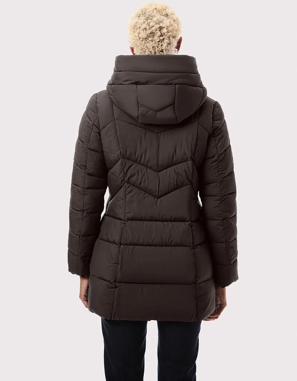 Fab Funnel Quilted Puffer Jacket