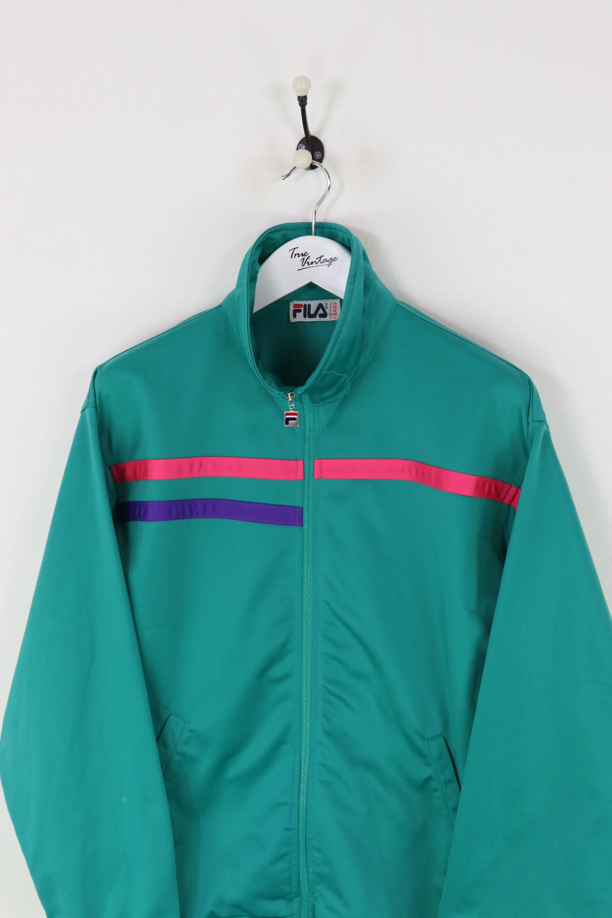 Fila Full Tracksuit Green Large